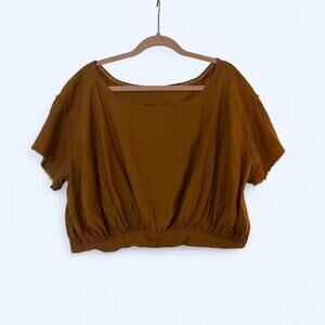 Free People We The Free balloon crop top